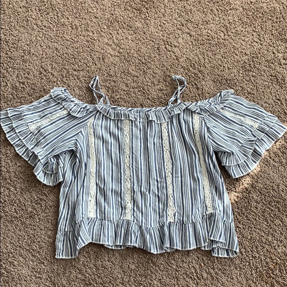 off the shoulder shirt